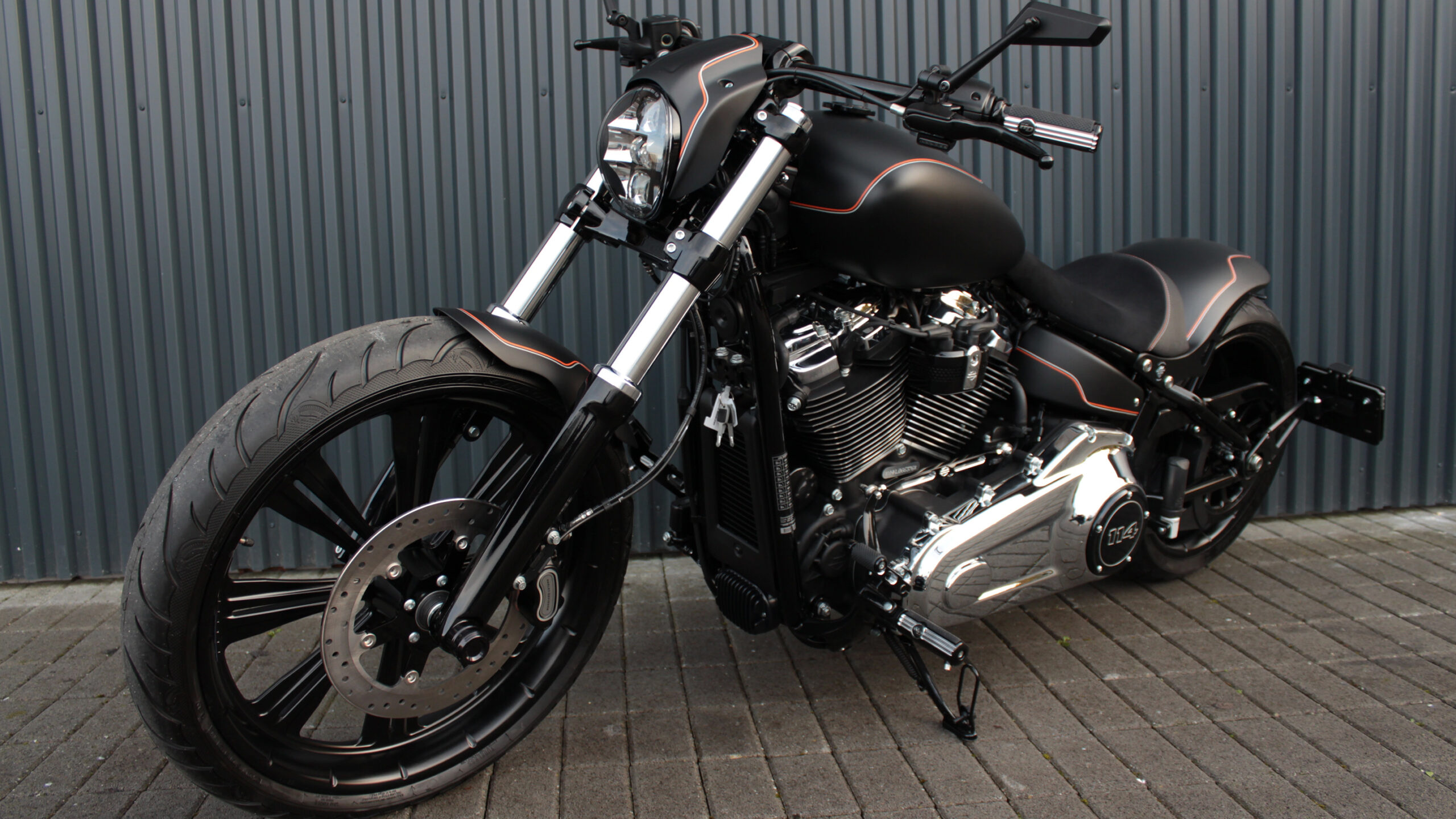 Custom Bike Black Spartan F W Arni AG Official Harley